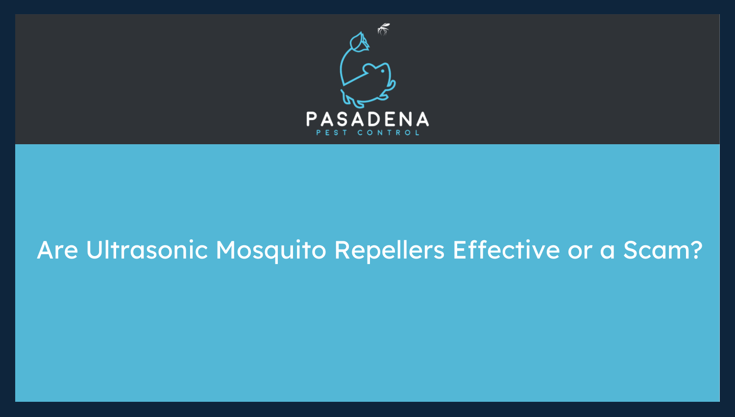 Are Ultrasonic Mosquito Repellers Effective or a Scam?